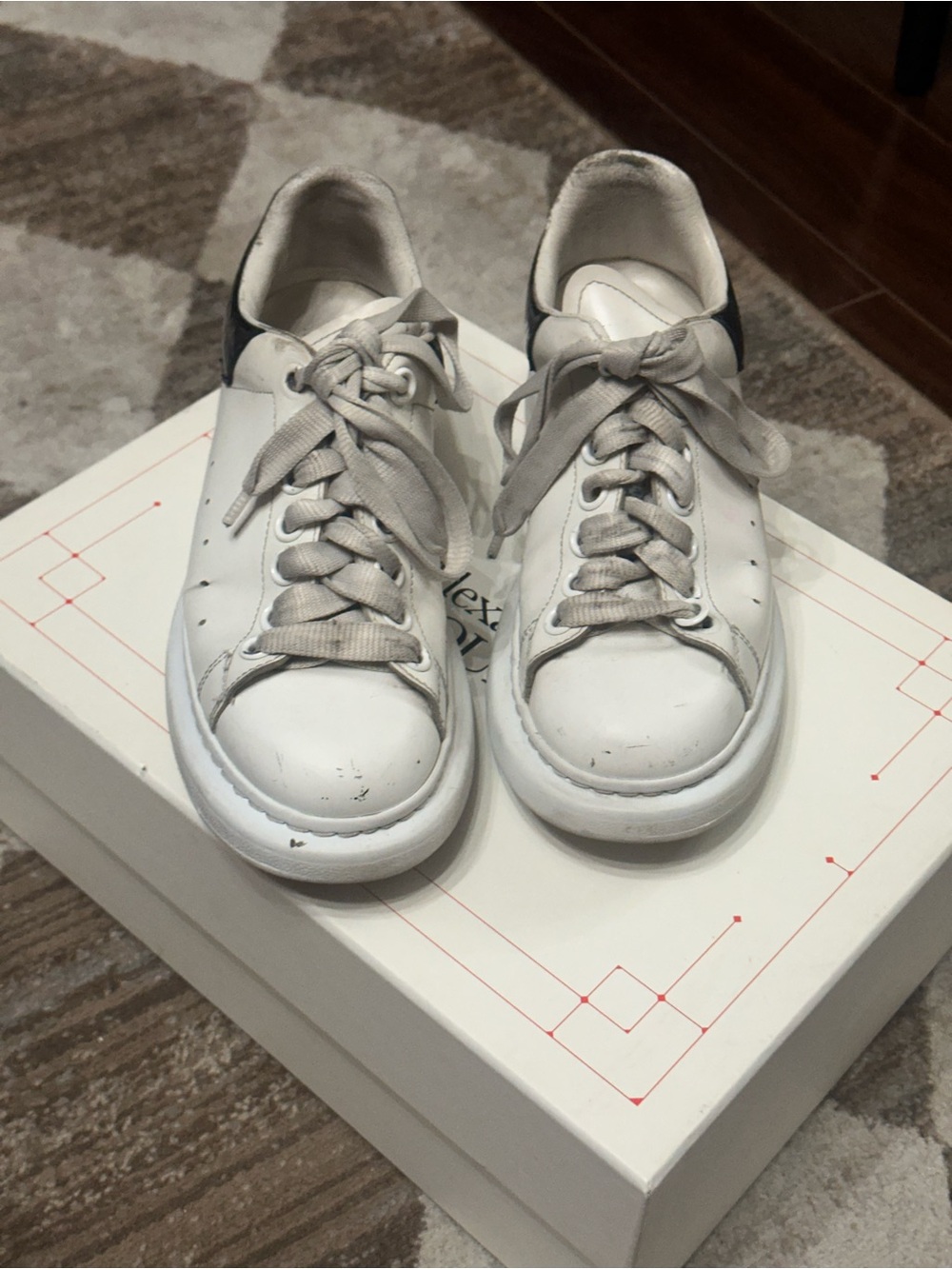 Alexander McQueen Sneaker Pelle Sz 35.5